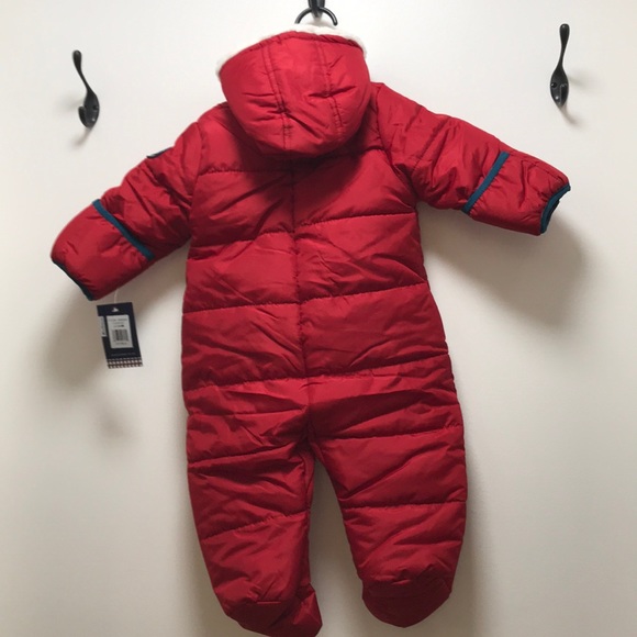 Ben Sherman: Red Snow Suit 6-9months - Picture 2 of 9